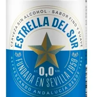 Cerveza 0.0 sin alcohol 