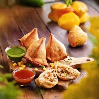 Chicken Samosa / Chamuça de Frango