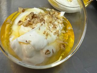 Yogurt greco miele e noci
