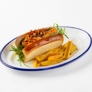 Сендвіч зі стейком лосося (150/80г)