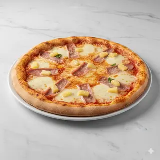 Pizza Clásica Hawaiana (28 Cm.)