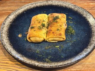 Млинці з куркою та грибами (200г)