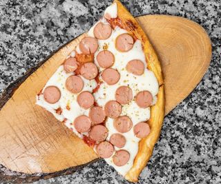 Trancio pizza würstel