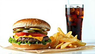 Menù doppio hamburger