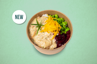 Creveti Creamy Garlic / orez basmati