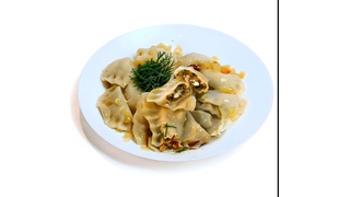 Pierogi z kurkami i pieczarkami 12szt