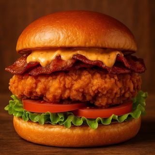 Hamburguesas La chicken crunch