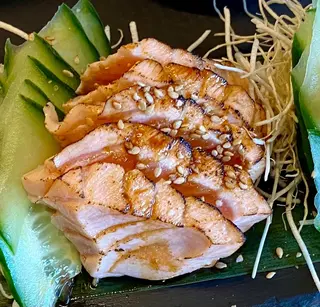 Sashimi De Salmón Toast (5 Pzs.)