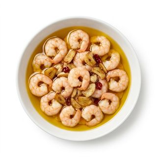 Ración De Gambas Al Ajillo