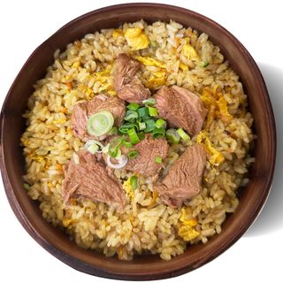 Riso speziato con vitello