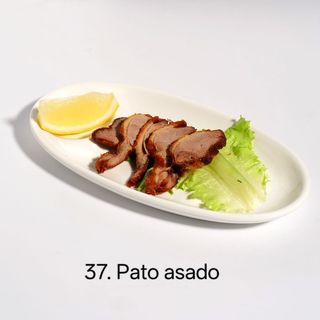 Pato asado