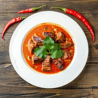 Czerwone curry z kaczką