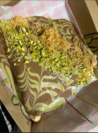 Crêpe Kunafa Pistache