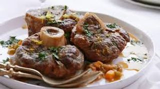 Osso buco di manzo e mezza focaccia inclusa