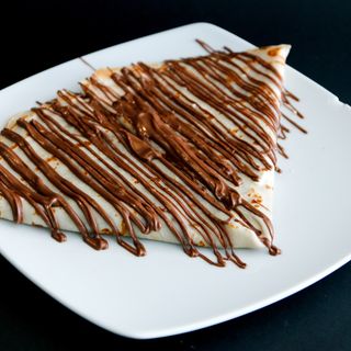 22.Clătită cu mascarpone și nutella