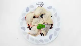 Pierogi z jagodami
