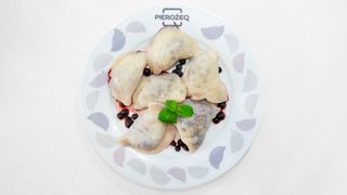 Pierogi z jagodami