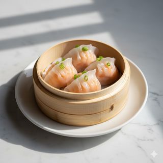 09 - Ravioli di gamberi 虾饺