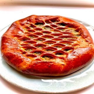 Пиріг шпинат-бринза