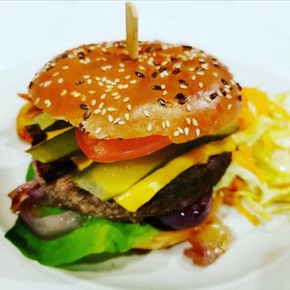 Hamburger Black Angus