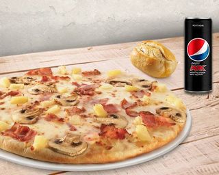 Personalizar 1 Pizza Individual + 1 Bebida 33cl + 1 Entrada (Menu para Ti)