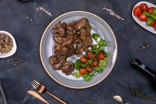 Ficatei de pui la tigaie