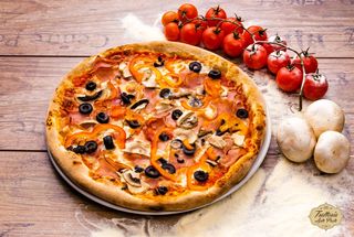 Pizza clasica Capriciosa Ø 25cm