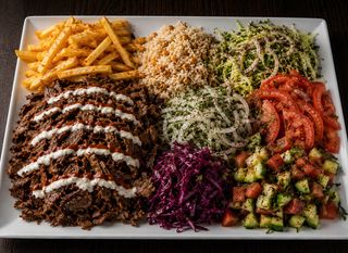 Piatto doner kebab
