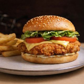 Hambúrguer de Frango Panado