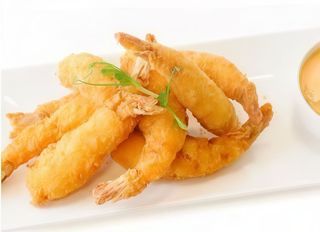 Креветка темпура з солодким чилі соусом (100/30г)