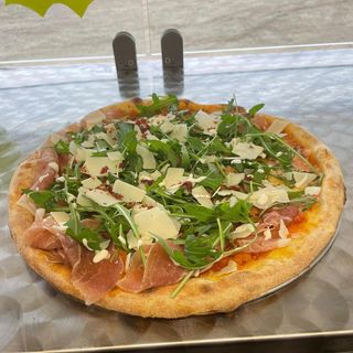 Prosciutto e funghi