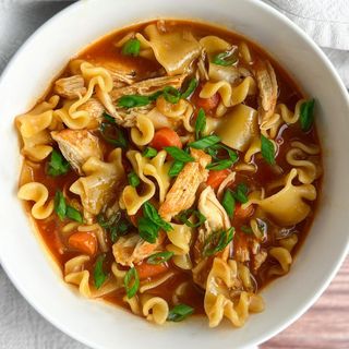 Spicy Noodle Soup Chicken Or Bee