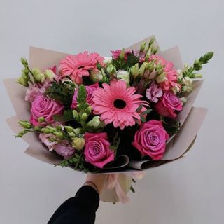 Ramo Natural Gerberas y Rosas