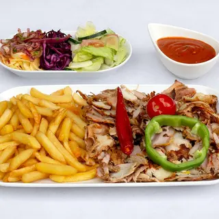 Talerz kebab 