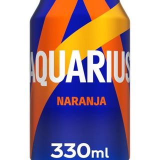 Aquarius Naranja lata 330ml.