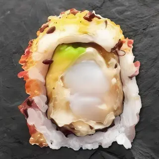 Uramaki ebi tempura (8 uds.)