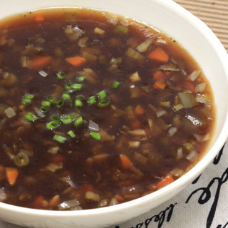 Veg hot & sour soup