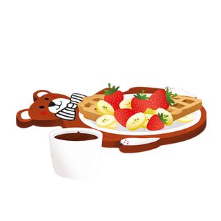 Mini Fondue z truskawkami, bananami, gofrem i czekotubką klasyczną 120