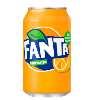 Fanta Naranja lata 330ml.
