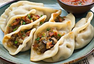 Pierogi z kapustą i grzybami