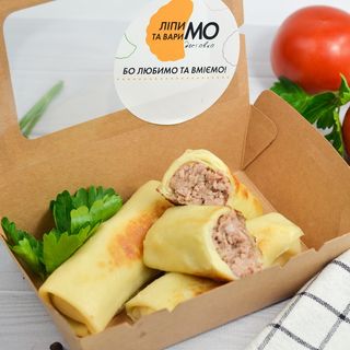 Млинці з м'ясом 3 шт