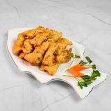 G11 ორაგულის ნაჭრები სეზამის მარცვლებით