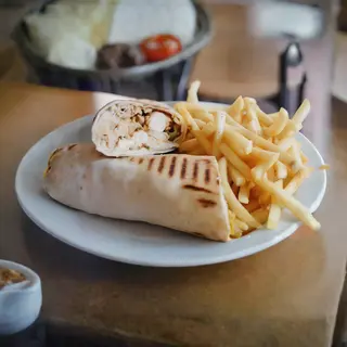 Chawarma Poulet - Servi avec Frites
