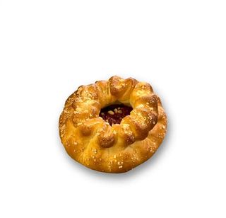 Drożdżówka z maliną