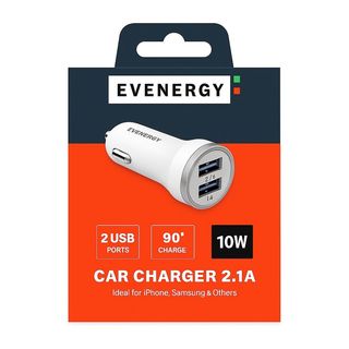 Carregador 2 USB 2A Evernergy