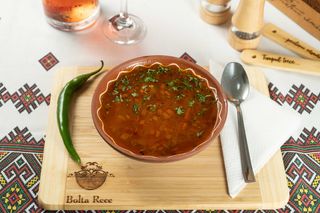 Borș de fasole cu afumătură