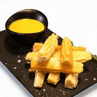 Yuquitas Con Huancaína