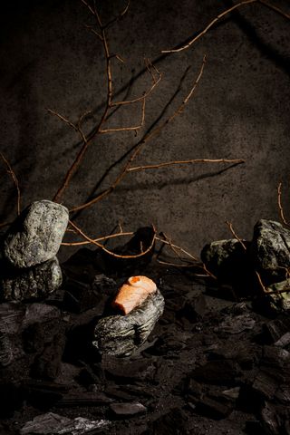 Nigiri seared salmon