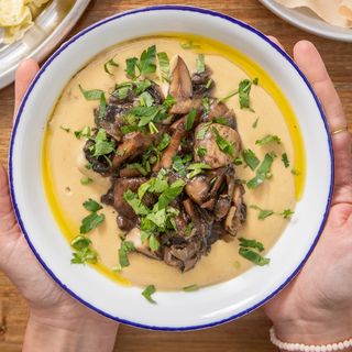 Hummus con Champiñones 