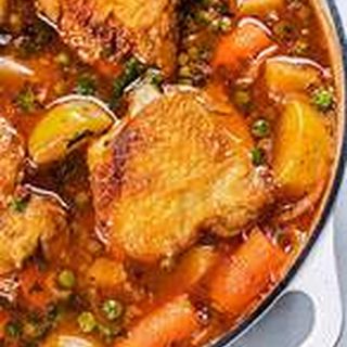 1/4 chicken stew kienyeji